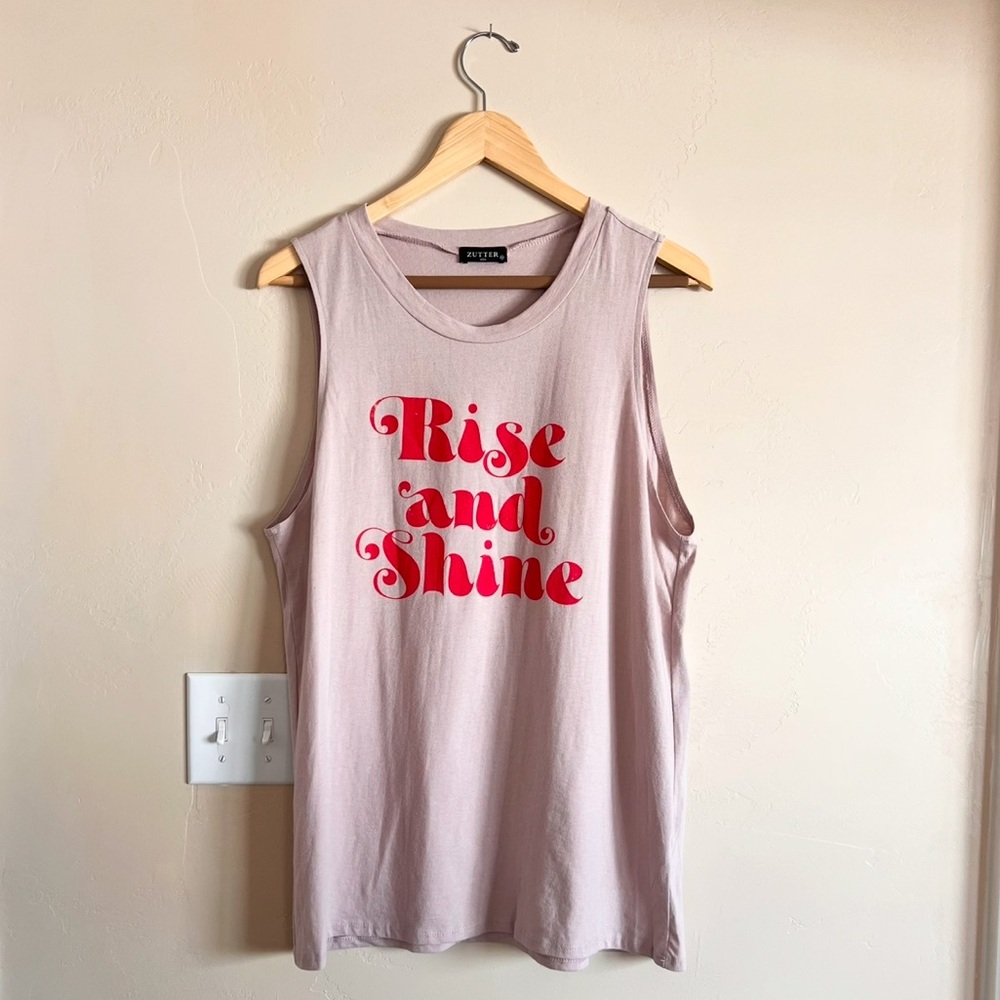 Retro Rise & Shine Muscle Tee M